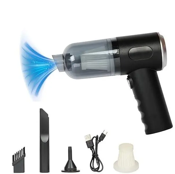 Portable Handheld Vacuum Cleaner, Cordless Rechargeable Mini Vacuum for Home, Car, Keyboard and Office Cleaning