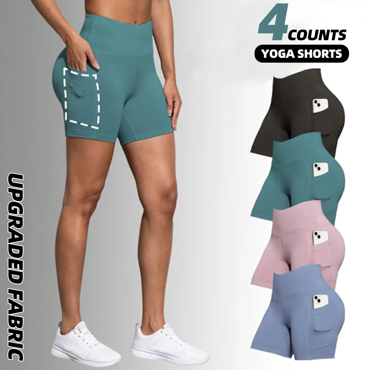 Black + Bean Green + Red Bean + Gray Blue