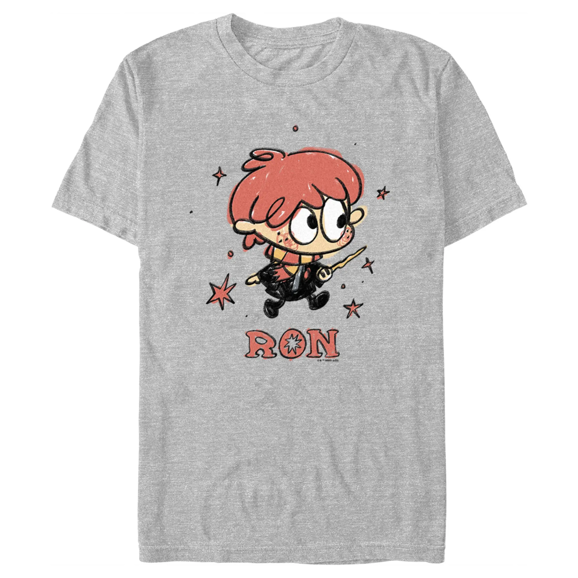 Men's Harry Potter Ron Starry Cartoon T-Shirt
