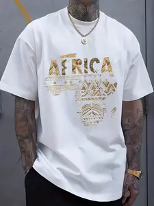 100% cotton Men’s Casual & Fashion Short Sleeve Tee – Comfortable Stretch Fabric, 2D Printing, Suitable for Sports, Travel & Everyday Wear, suitable for everyday wear.Graphic tee,t shirt for men,summer outfits,tiktok shop,tiktok shop deals,men’s shorts.