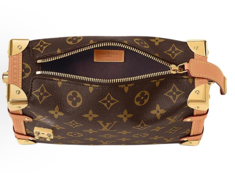 Pre-owned Louis Vuitton Monogram Side Trunk MM Crossbody Shoulder Bag
