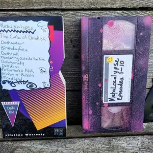 Metalocalypse Animated Series Episodes 1-10 VHS Mixtape