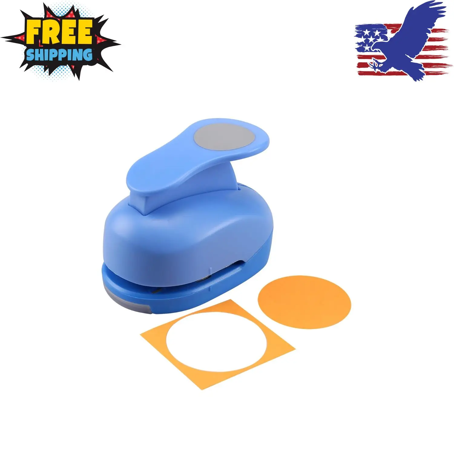 2 Inch Circle Paper Punch - Press Down to Punch Out a Clean, Even Circle Every Time
