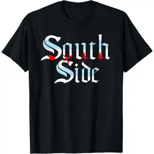 100% Cotton South Side Chicago Flag Local City T-Shirt
