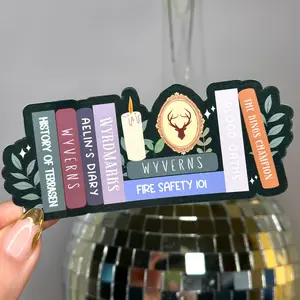 TOG Bookshelf Sticker | Throne of Glass Sticker | TOG | SJM | Sarah J Maas | Kindle Sticker | Aelin