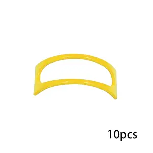 10pcs Individual Taco Stands, Colorful Taco Holders, Plastic Taco Rack, Dishwasher Safe, Stackable for Parties, Restaurants, Events