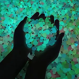 100pcs/200pcs Mini Glow-In-The-Dark Ducks, Resin Craft Decor, Party Gifts, Birthday Presents, Indoor & Garden Decor, DIY Plant Accessories