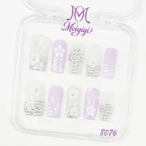 .DP.8076.Ancient small flower can be worn on nails