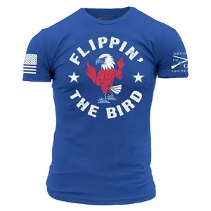 Flippin' The Bird T-Shirt - Royal