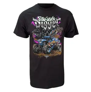 Adult & Youth Son-Uva Digger Triple T-shirt, monster jam shirt, country boy clothes, family matching shirt