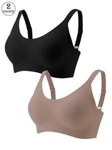 2-Piece Ladies' Underwear Set Ultra-thin breathable design for couples' celebrations Stylish and elegant with multiple colour options Comfortable for yoga, fitness, leisure and sports Quick-drying and breathable for running and Youth Underwear