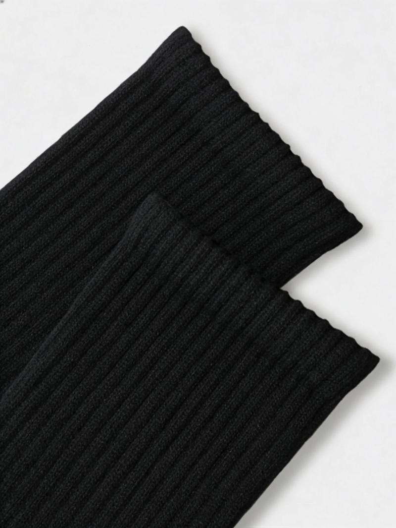 CCCMAI Men's Towel Bottom Socks Long Black & White Comfortable Absorbent for Everyday Wear Soft Feel Full Coverage Support Menswear Soft Stylish CCCMAI Men's Towel Bottom Socks Long Black & White Comfortable Absorbent for Everyday Wear Soft Feel Full Coverage Support Menswear Soft Stylish