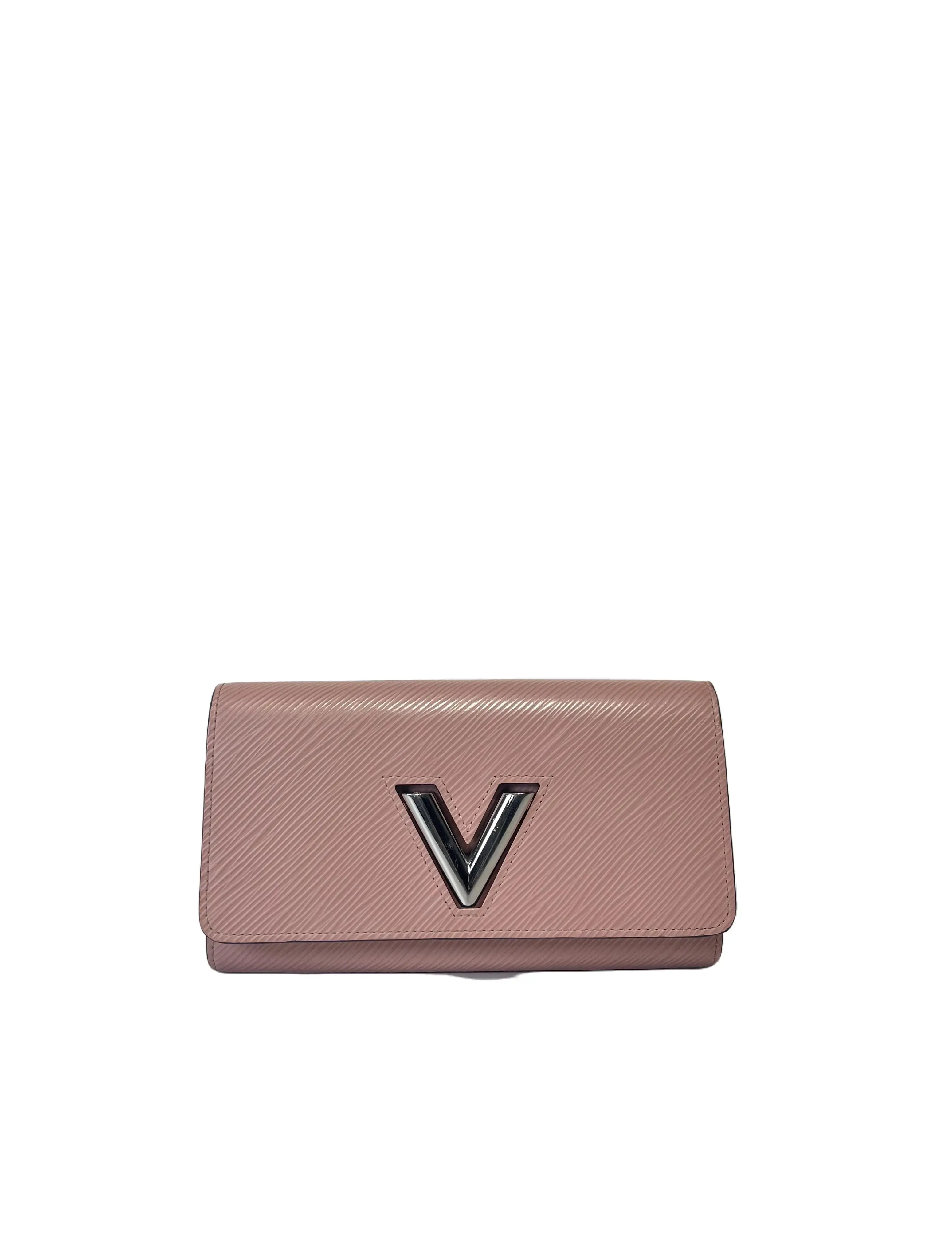 Pre-owned Louis Vuitton Epi Leather Twist Wallet