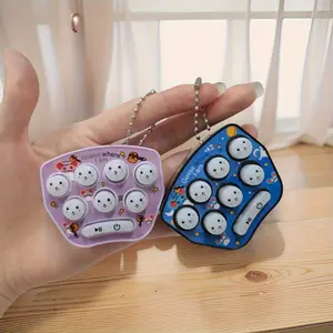 6pcs Fidget Toys Fidget Keychain, Clicker Toys Mini Sensory Toy Game Controller Bulk Mini Fidget Favors for Birthday Holiday Party Favors