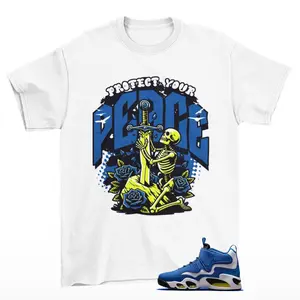 Peaceful Shirt White to Match Griffey Max 1 Volt Royal