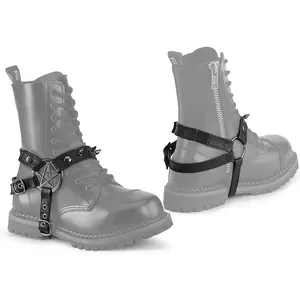 Demonia Pentagram Boot Harness (Pair) Demonia Pentagram Boot Harness (Pair)
