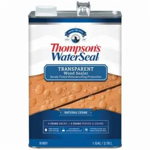 Thompsons Waterseal 185947 1 gal Transparent Waterproofing Stain, Natural Cedar