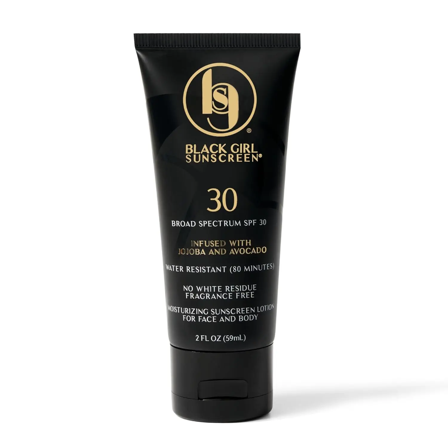 Sunscreen SPF 30 for the Face & Body - Moisturizing Sun Protection, SPF 30, Sun Lotion for Women, Ultra Sheer, Travel Size Sunscreen, No White Cast for Melanin Rich Skin - 2 fl oz