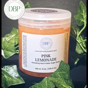 Pink Lemonade Exfoliating Face and Body Sugar Scrub