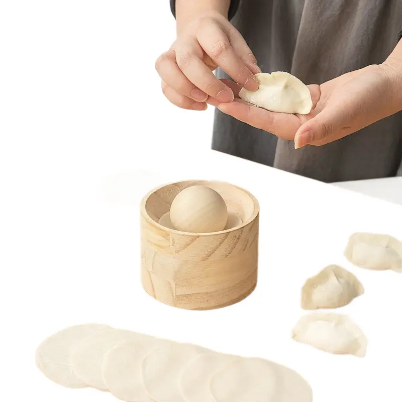 Effortless Dumpling Wrapper Maker Even Newbies Can Use It in 10 Secs