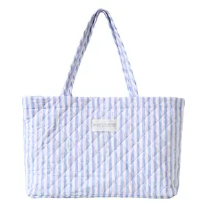 Martha Stripe Tote Bag