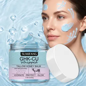 Sumifang Ghk-Cu Honey Balm, Mānuka Honey, Ghk-Cu Copper Peptide, Deep Hydration, Strong Barrier, Brighter Skin, 200g, All Skin Types, Mother's Day Gift