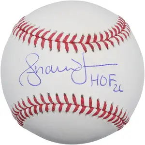 Andruw Jones Atlanta Braves Autographed Baseball with "HOF 2026" Inscription - Fanatics Authentic Certified