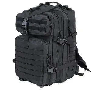 Outdoor tactical large 3P backpack, outdoor cycling sports backpack, travel attack camouflage multi-functional backpack