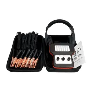 Automotive Engine Noise Finder, 6 Channel Car Sound Detector Tester Tool Set, Electronic Stethoscope Diagnostic Kit with Headphones