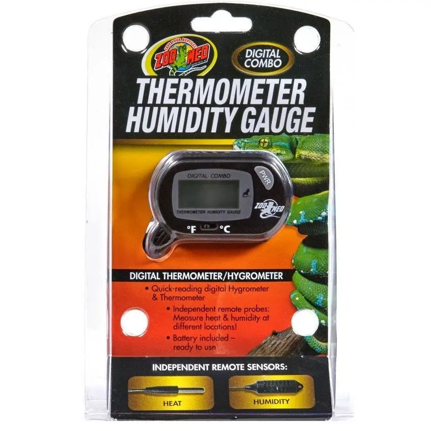 Zoo Med Digital Temp & Humidity Zoo Med Digital Temp & Humidity
