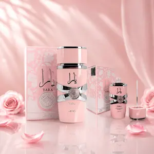 Yara Collection Bundle | Yara Eau De Parfum 100ml - 3.4oz + Yara Concentrated Oil 20ml - 0.68oz | Fragrances Vanilla, Citrus & Floral Notes