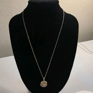 Cadena con Concha que se abre donde aparece una Perlita