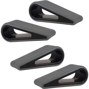 Laptop Notebook Holder, Yeebline Universal 4-Pack Anti-Slip Durable Silicone Tilting Wedge Riser for Desk, Ultra Compact Portable Ventilated Stand and Elevated Feet for Tablet Keyboard (Grey)