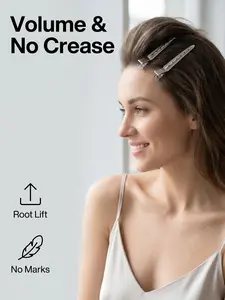 3Pcs Duckbill Hair Clips, Root Lifting Hair Sectioning Clips, Professional Styling Clips to Create Fluffy Voluminous Hairstyle Easily