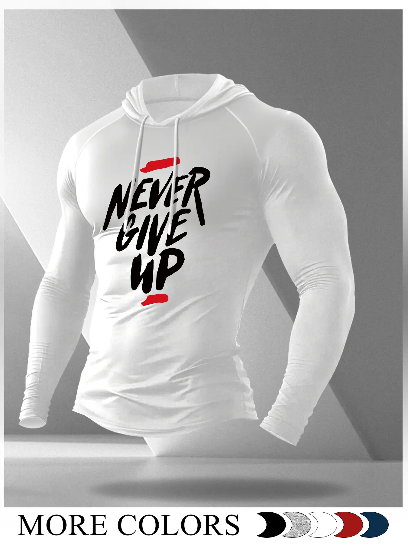 Men's Hooded Long Sleeve T-Shirt, Cartoon Print, Graphic Streetwear Clothing, Casual Fitted Style, Fall Fashion, Moderate Fabric Thickness, H Type Silhouette, Casual Streetwear Hoodie, Hoodie
