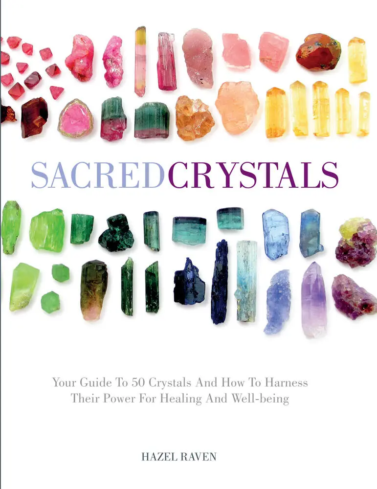 USED Book - Sacred Crystals: Your Guide to 50 Crystals and How to Harness Their Power for Healing and Well-Being by Raven, Hazel (Hardcover) - english