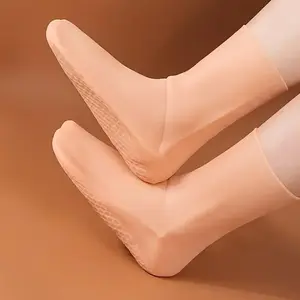 1 Pair of Silicone Foot Mask, Moisturizing Foot Socks, Suitable for Cracked Feet, Soft and Smooth Feet
