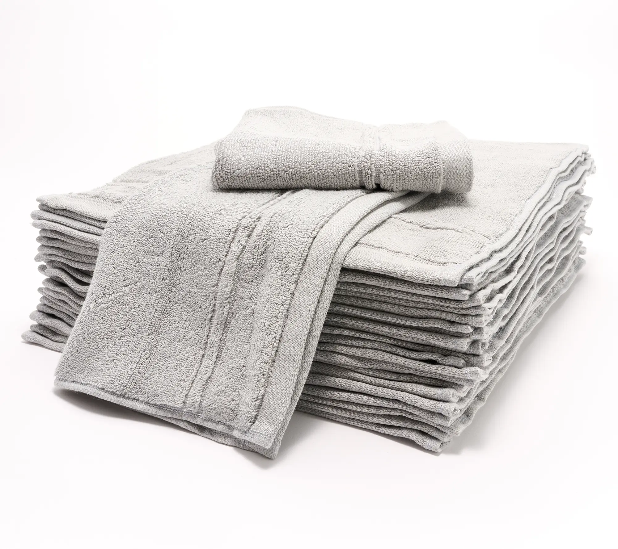 Home Reflections 100% Cotton 24-pc Washcloths Home Reflections 100% Cotton 24-pc Washcloths