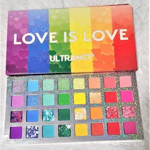 Ultramo Love is Love & All in One 32 Colors Eyeshadow Palette