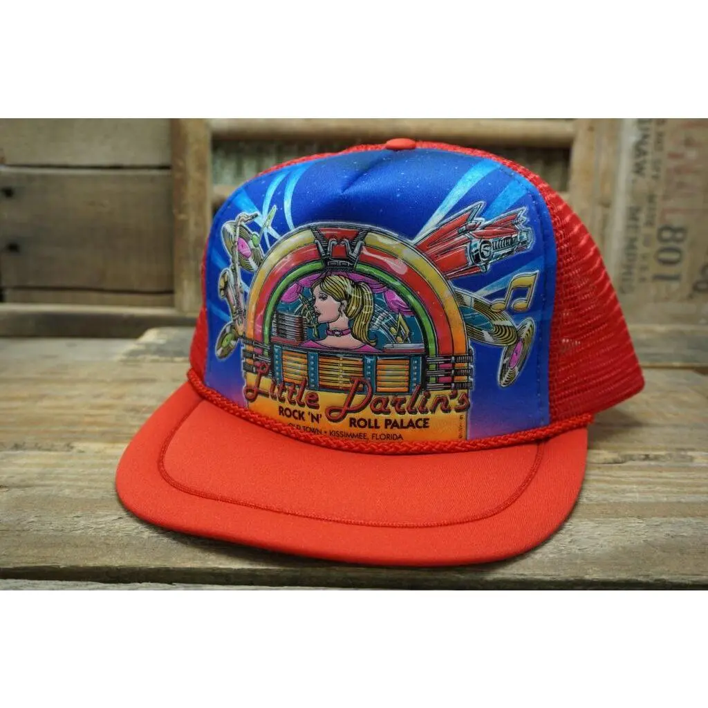 Little Darlin's Rock N' Roll Palace Kissimmee FL Hat Vintage Hat