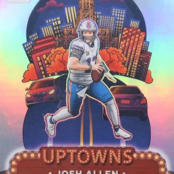 Divy Spot For Josh Allen 2024 Optic #16 Uptowns /(SSP)