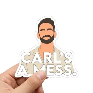 Carl’s a Mess Summer House Sticker, Summerhouse sticker, trending meme, DIY stickers