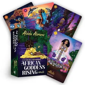 African Goddess Rising Oracle: A 44-Card Deck and Guidebook -- Abiola Abrams - Other