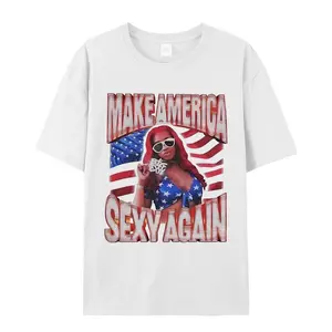 Sexy Red Shirt, Make American Sexxy Again Tee, Vintage T Shirt, Vintage Bootleg, Funny USA T Shirt, Unisex Tshirt, Gifts For His Her 25620