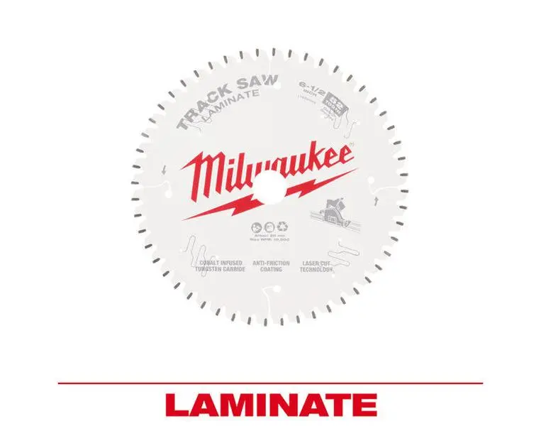 Milwaukee 48-40-0643 Milwaukee® 6-1/2” 52T Laminate Track Saw Blade