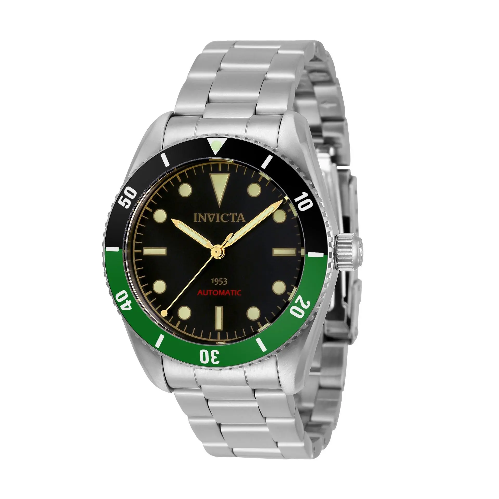 Invicta Men's 40mm Pro Diver Automatic Stainles s Steel Watch Invicta Men's 40mm Pro Diver Automatic Stainles s Steel Watch