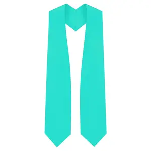 Turquoise Graduation Stole