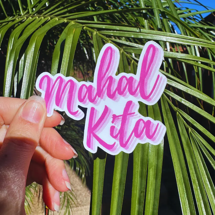 Mahal Kita Sticker