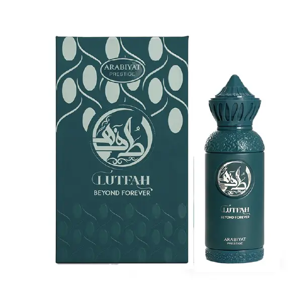 Arabiyat Lutfah Beyond Forever EDP Unisex Fragrance, 3.4 oz Bottle - Aromatic Woody Scent, Floral, Woody Floral, Citrus Fresh Lift, Long-Lasting Liquid, Arabiyat Prestige Signature, Adult Use, Day-Night Wear