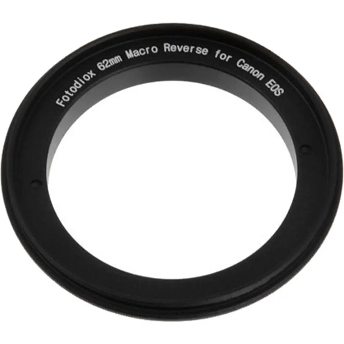 Fotodiox 62mm Filter Thread Macro Reverse Mount Adapter Ring for Nikon F Mount SLR Camera Body